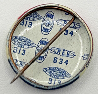 1950's Ike & Dick 1" Political Pinback Button SKU PB91-1