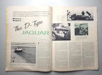 1956 Sports Cars Illustrated Aug. - D Type Jaguar - Dodge D-500 - AC Ace M603