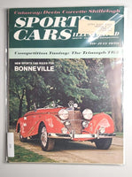 1959 Sports Cars Illustrated July - Mercedes Benz / Triumph TR3 M600