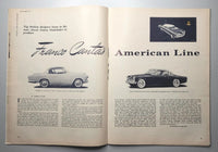 1956 Sports Cars Illustrated Jan - Thunderbird / Cadillac /'56 Foreign Cars M601