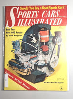 1956 Sports Cars Illustrated June - 1600 Porsche - Ferrari's Jet Hot Monza M605