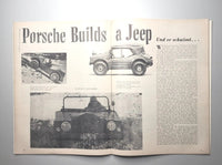 1956 Sports Cars Illustrated Dec. - Porsche Builds a Jeep M606