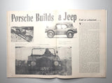 1956 Sports Cars Illustrated Dec. - Porsche Builds a Jeep M606