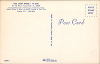 Gas Light Motel Taylorville IL Postcard PC483