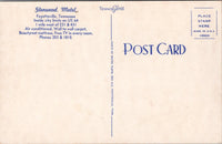 Glenwood Motel Fayetteville TN Postcard PC487