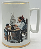 1985 Norman Rockwell Museum For a Good Boy Mug U237