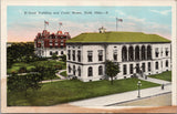 Federal Building and Court House Enid OK Postcard PC490