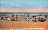 A "Tug Of War" at Old Orchard Beach Maine Postcard PC490