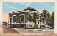 Carnegie Library Enid OK Postcard PC490