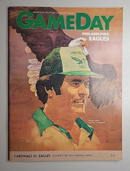 St. Louis Cardinals vs Philadelphia Eagles GameDay Busch Stadium Dec. 18 1983