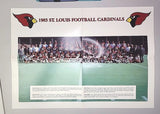 St. Louis Cardinals vs New York Giant GameDay Busch Stadium Oct. 4 1983 NFL M624