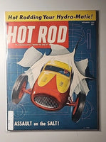 1954 Hot Rod Magazine Sept. - Assault on the Salt M636