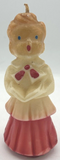 Vintage Tavern Candles Choir Singer Decorative Holiday Candle 5" H588-E