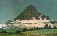 Top of the World Lone Peak Glacier National Park Montana Postcard PC491