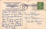 Hotel Lassen Wichita Kansas Postcard PC492