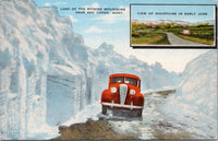 Land of the shining Mountains Near Red Lodge MT Postcard PC501