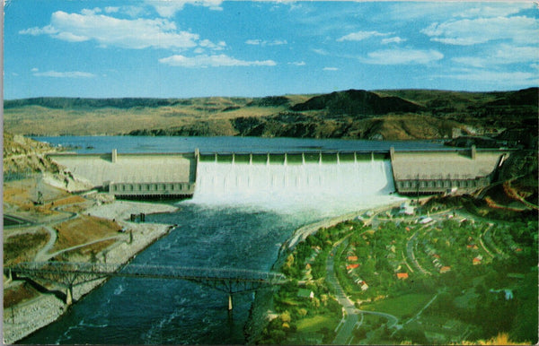 Grand Coulee Dam from Crown Point Postcard PC499