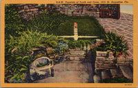 Fountain of Youth and Cross St. Augustine FL Postcard PC500