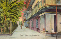 Pirate's Alley New Orleans LA Postcard PC497