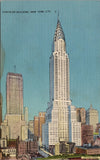 Chrysler Building New York City Postcard PC496