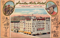 Santa Rita Hotel Tucson AZ Postcard PC495