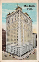 Book Cadillac Hotel Detroit MI Postcard PC495