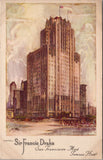 Hotel San Francis Drake San Francisco CA Postcard PC494