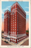 New Hotel Wolverine Detroit MI Postcard PC495