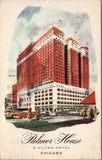 Palmer House A Hilton Hotel Chicago IL Postcard PC494