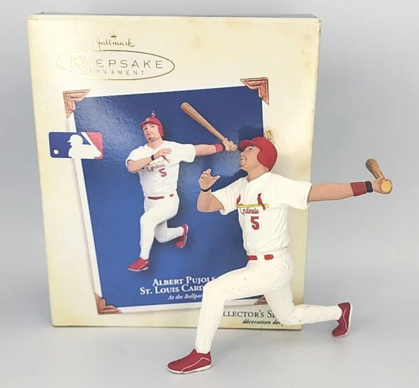 Hallmark Keepsake Ornament Albert Pujols St. Louis Cardinals STL Baseball 2005 U