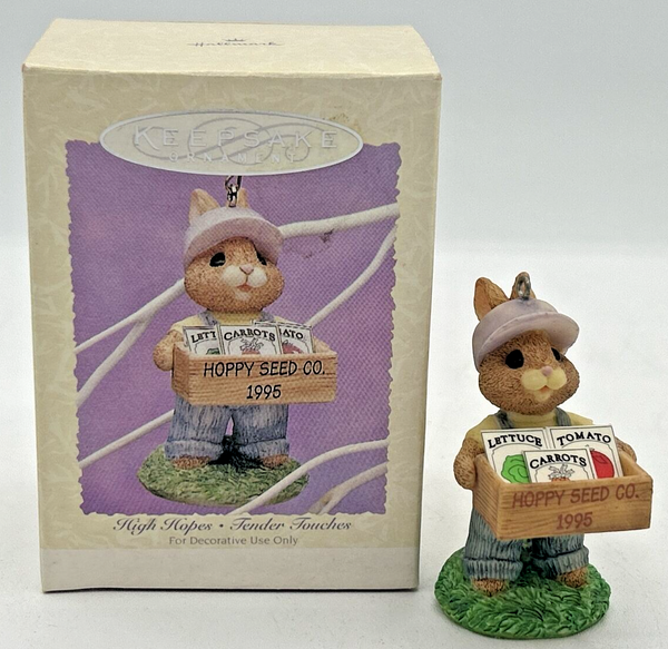 Hallmark Keepsake Ornament Hoppy Seed Co. 1995 U74