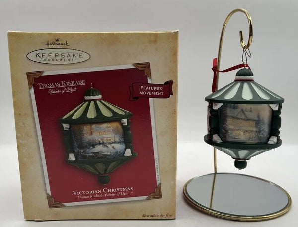 Hallmark Keepsake Ornament Victorian Christmas Thomas Kinkade 2004 U74