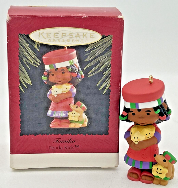 Hallmark Keepsake Ornament Tamika Penda Kids 1996 U74