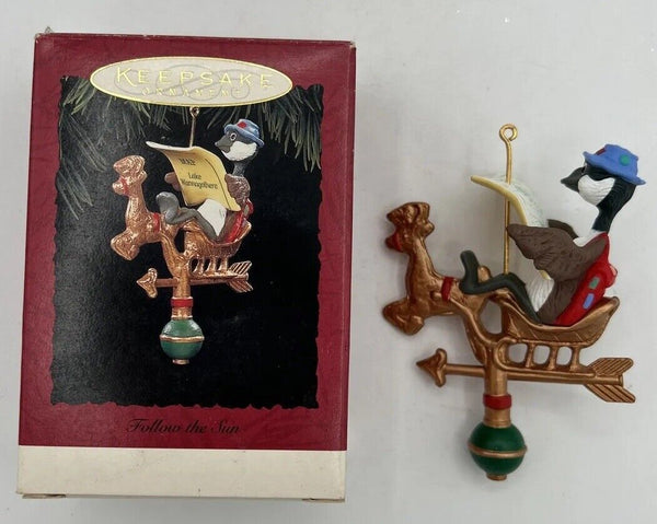 Hallmark Keepsake Christmas Ornament Follow The Sun 1994 U74