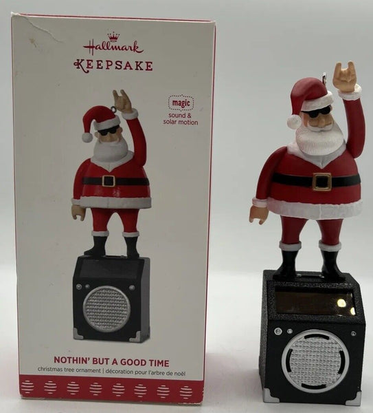 Hallmark Keepsake Nothin' But A Good Time Magic Sound & Motion Santa 2017 U74