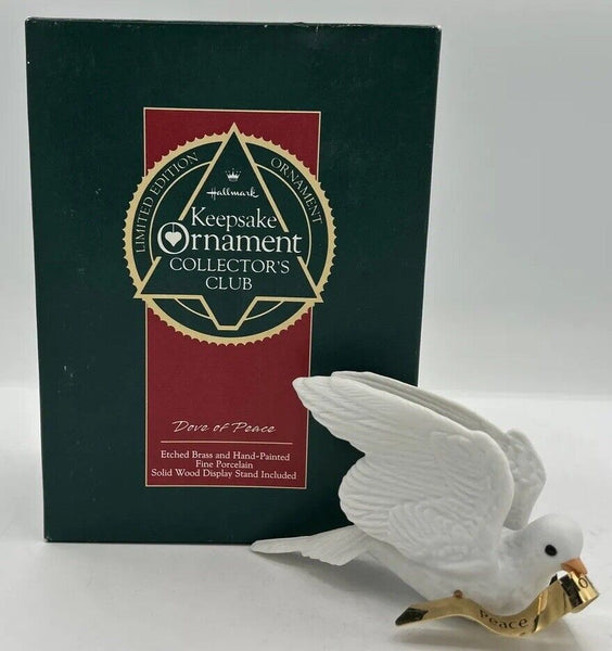 Hallmark Keepsake Dove of Peace Limited Edition Ornament 1990 U74