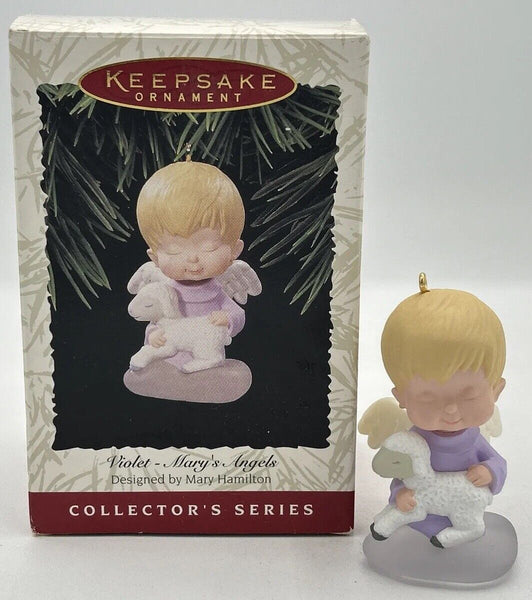 Hallmark Keepsake Ornament Mary's Angels Violet 1969 U74