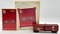 Hallmark Keepsake Lionel No. 714 Boxcar Ornament 2005 U243