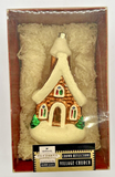 1999 Hallmark Crown Reflections Keepsake Village Church NIB U239