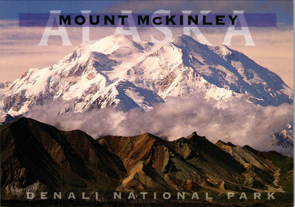 Mount McKinley Denali National Park Alaska Postcard PC506