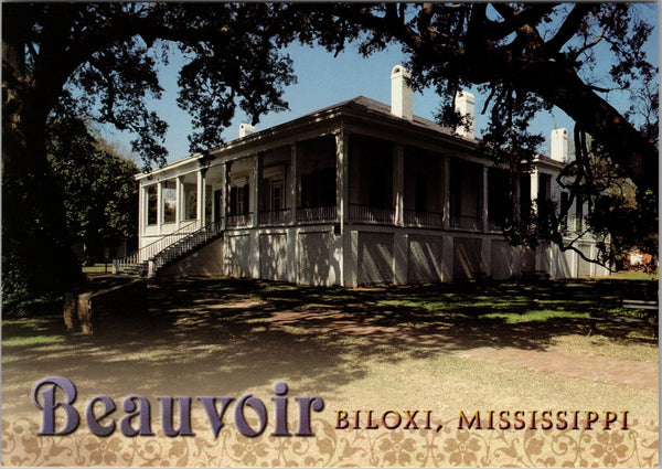 Beauvoir Biloxi Mississippi Postcard PC506