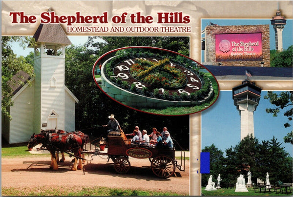 Shepherd of the Hills Homestead and Theatre Branson MO Postcard PC505