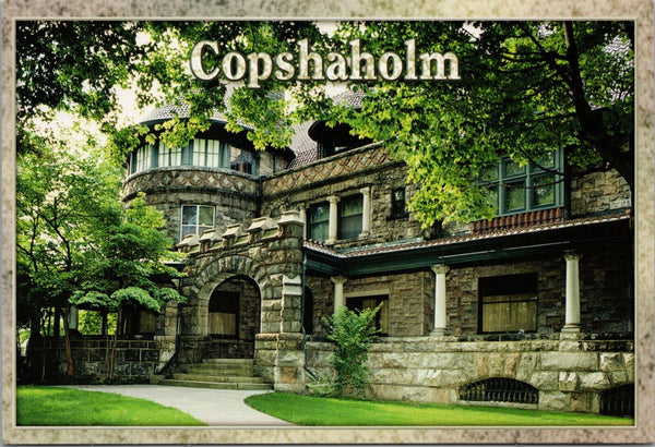 Copshaholm The Home of Joseph Doty Oliver South Bend IN Postcard PC505