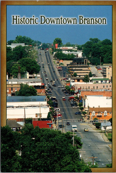 Historic Downtown Branson MO Postcard PC505