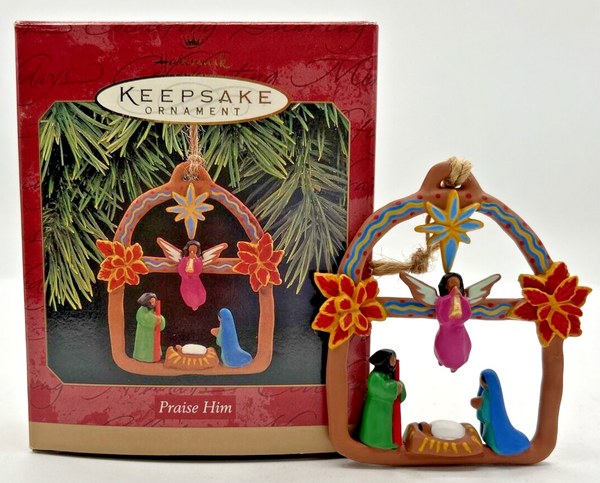 1997 Hallmark Praise Him Keepsake Ornament U244