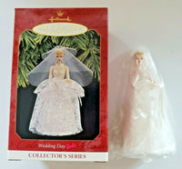 1997  Hallmark Ornament - Wedding Day Barbie  #4 in the Series U107/6812