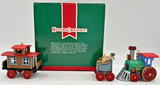 1989 Hallmark The Ornament Express Train Set of 3 Keepsake Ornaments U244