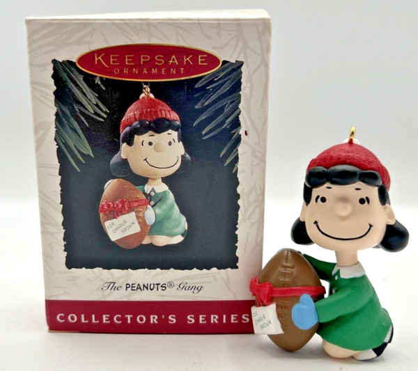 1994 Hallmark The Peanuts Gang Lucy Keepsake Ornament U244