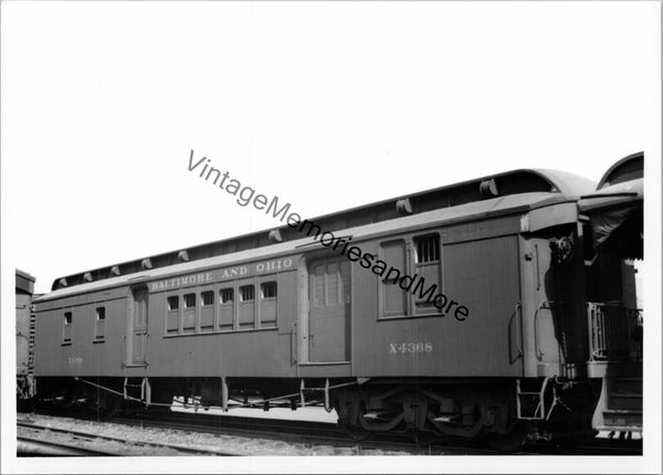 Vintage Baltimore & Ohio B&O Railroad X4368 Secure Car W/ Bars T3-628