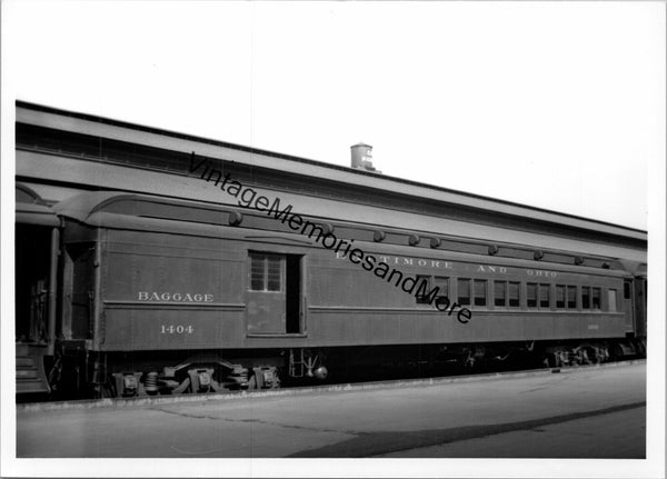 Vintage Baltimore & Ohio B&O Railroad 1404 Baggage Car T3-630